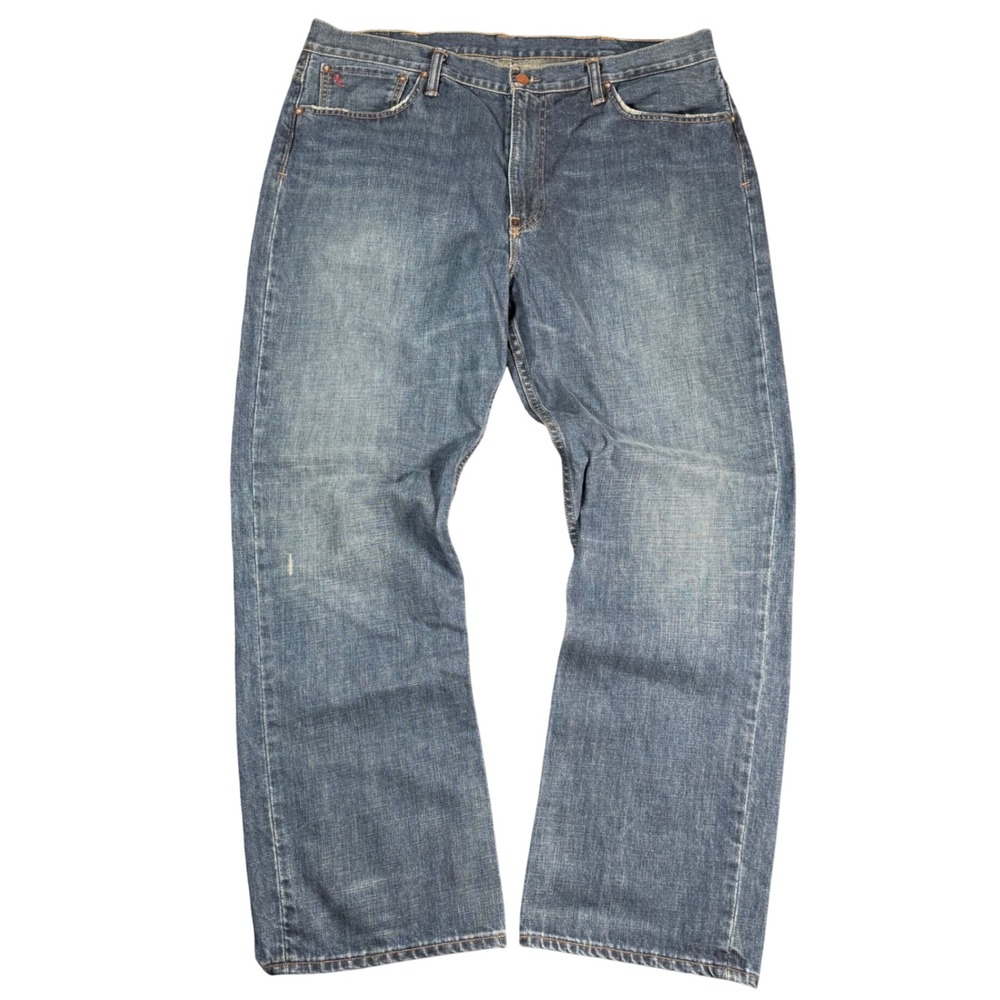 Polo Ralph Lauren Morningside Jeans Mens 38x30 Blue Straight Leg Vintage Wash